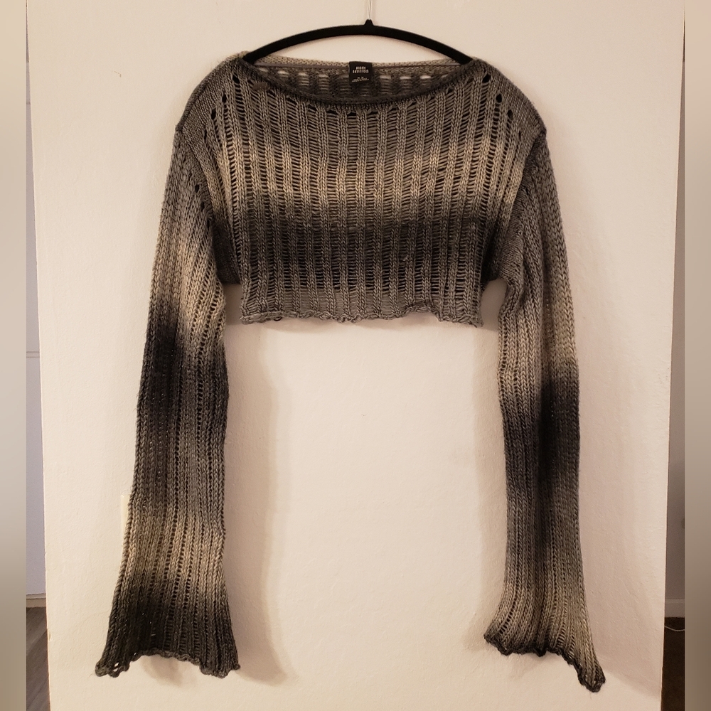 Urban Outfitters space dye shrug sweater